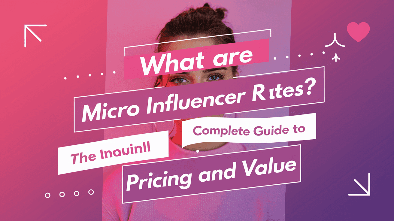 What Are Micro Influencer Rates? The Complete Guide to Pricing and Value