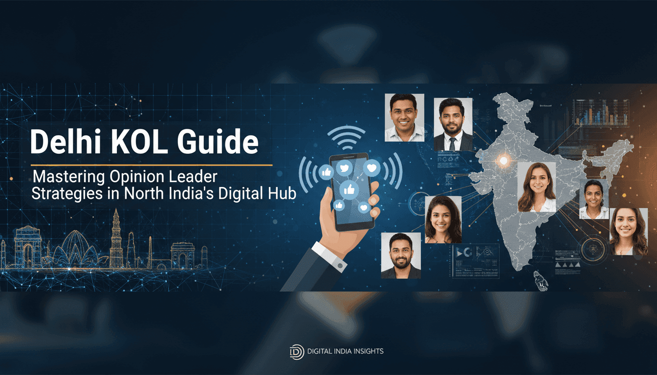 Delhi KOL Guide: Mastering Opinion Leader Strategies in North India's Digital Hub