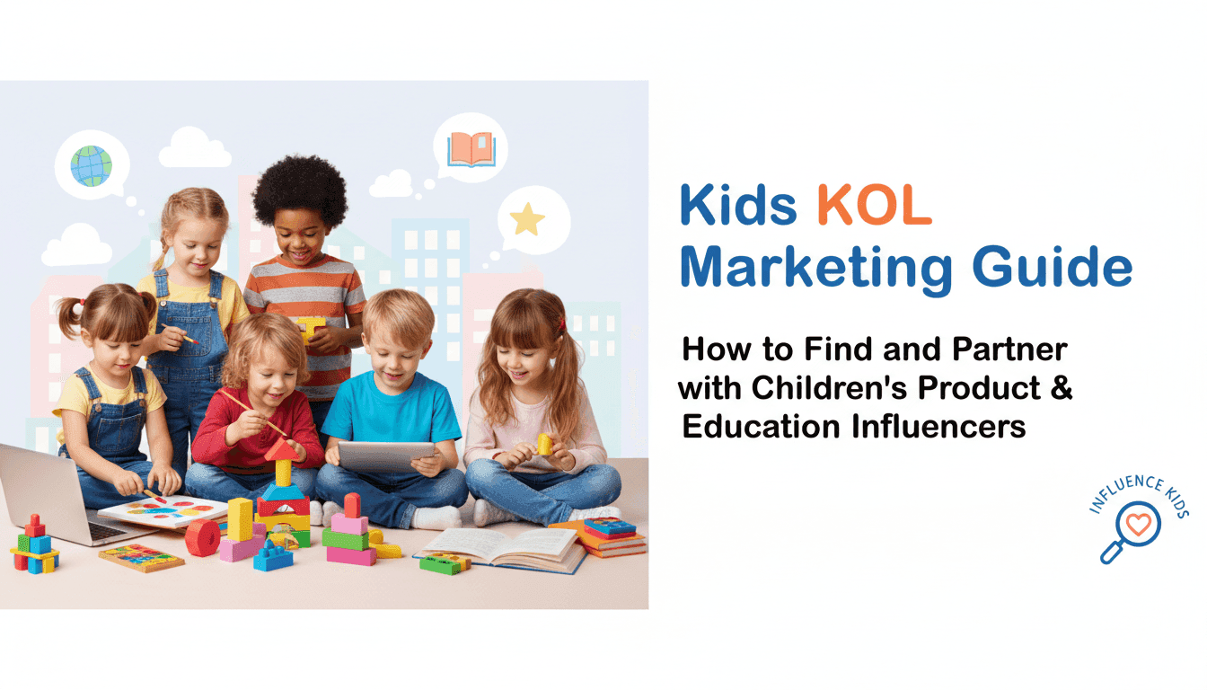 Kids KOL Marketing Guide: How to Find and Partner with Children's Product & Education Influencers