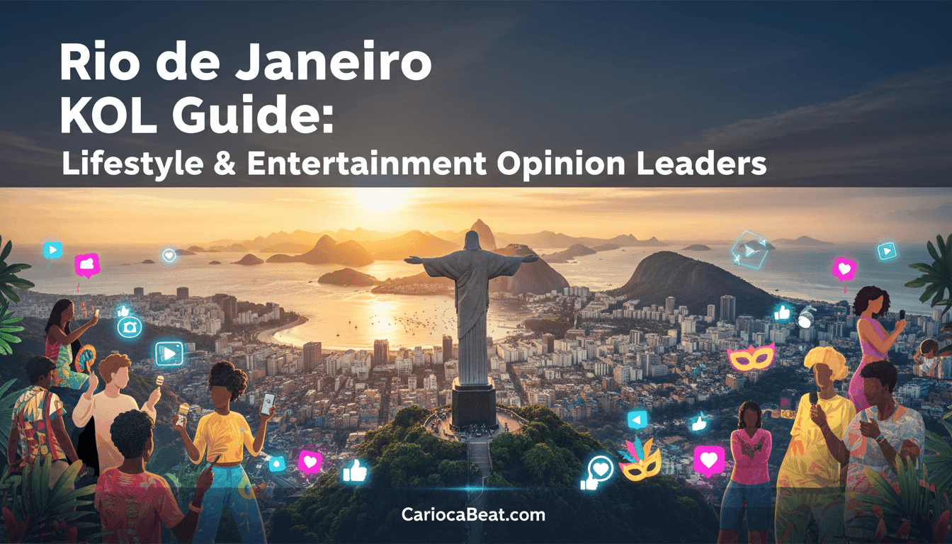 Rio de Janeiro KOL Guide: Lifestyle & Entertainment Opinion Leaders