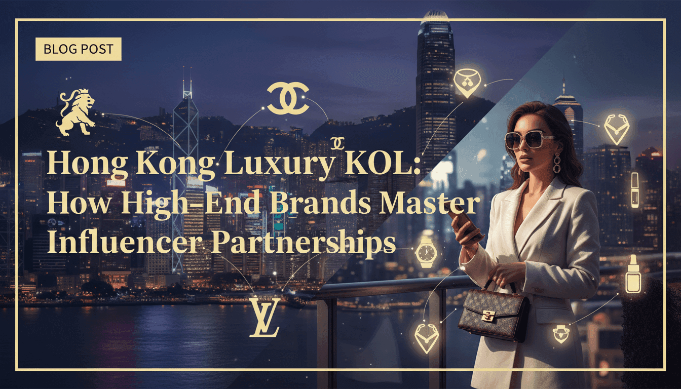 Hong Kong Luxury KOL: How High-End Brands Master Influencer Partnerships