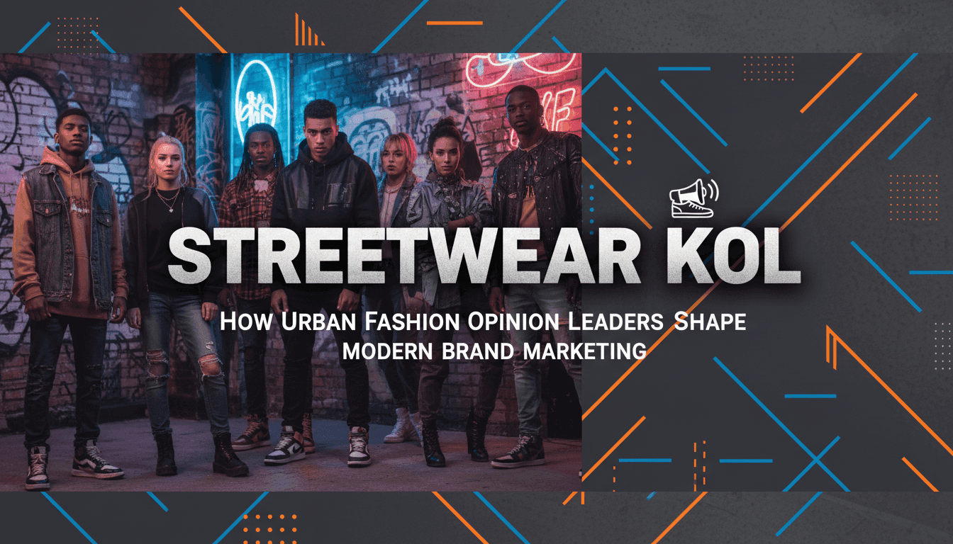 Streetwear KOL: How Urban Fashion Opinion Leaders Shape Modern Brand Marketing