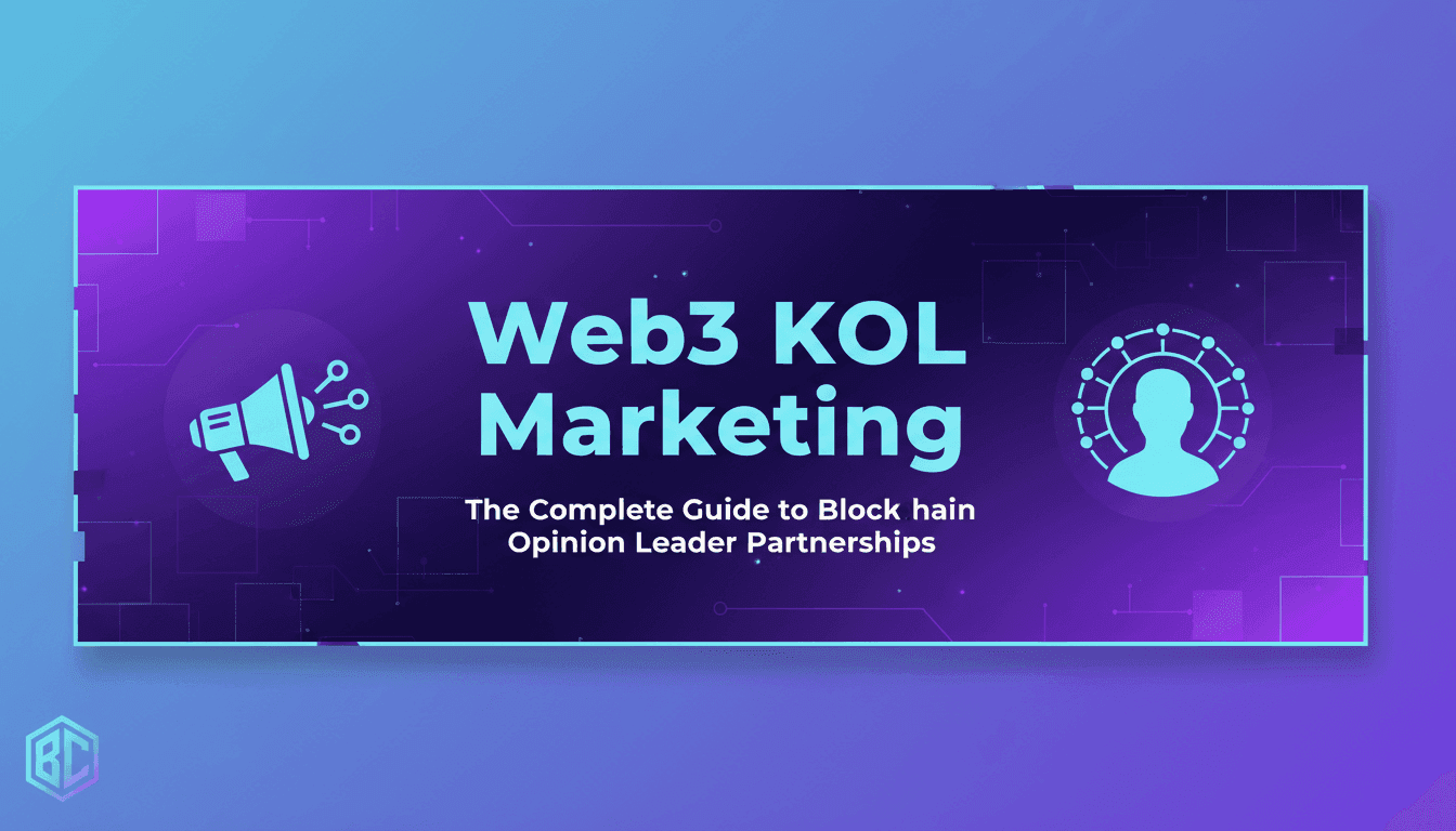Web3 KOL Marketing: The Complete Guide to Blockchain Opinion Leader Partnerships