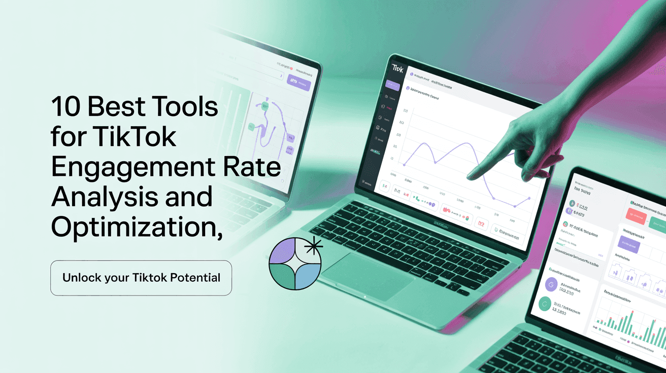 10 Best Tools for TikTok Engagement Rate Analysis and Optimization