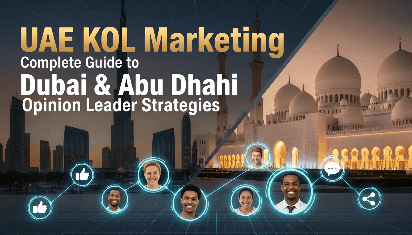 UAE KOL Marketing: Complete Guide to Dubai & Abu Dhabi Opinion Leader Strategies