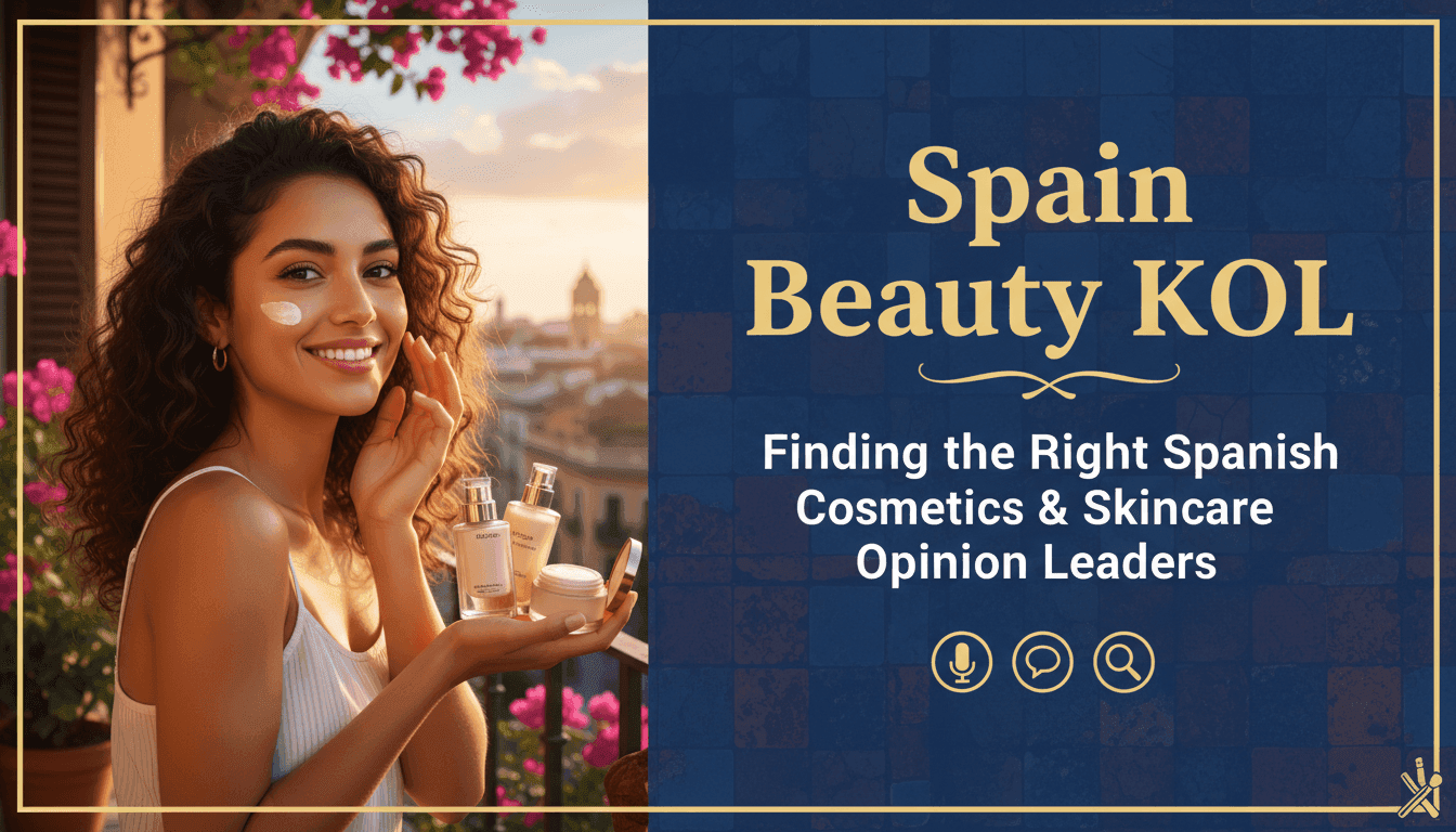 Spain Beauty KOL: Finding the Right Spanish Cosmetics & Skincare Opinion Leaders
