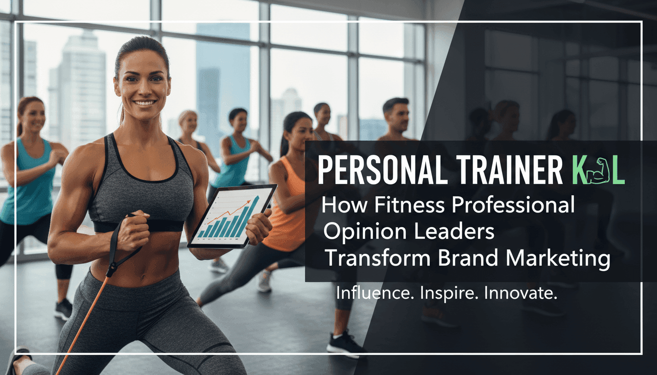 Personal Trainer KOL: How Fitness Professional Opinion Leaders Transform Brand Marketing