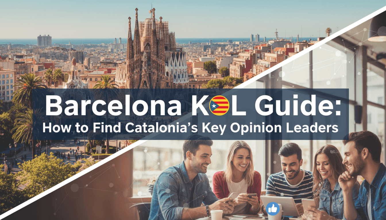 Barcelona KOL Guide: How to Find Catalonia's Key Opinion Leaders