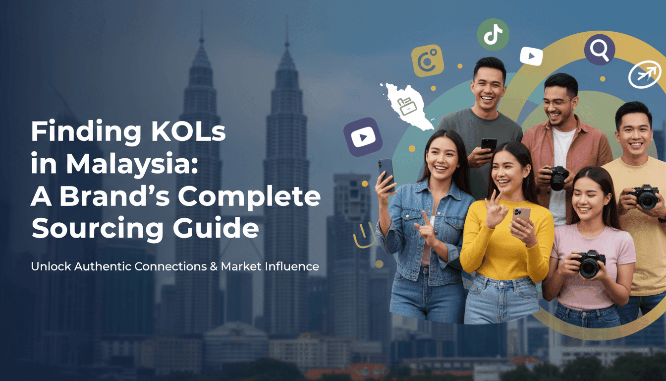 Finding KOLs in Malaysia: A Brand's Complete Sourcing Guide