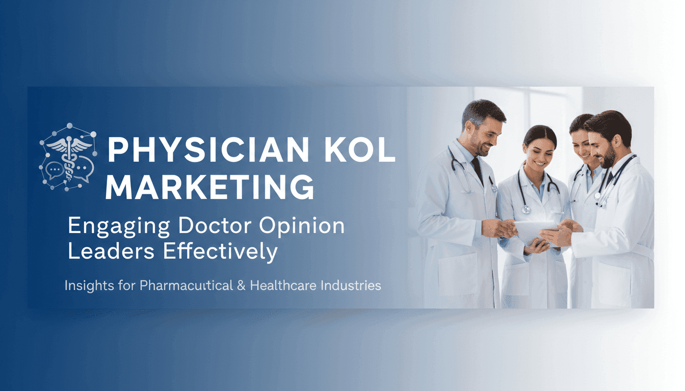 Physician KOL Marketing: Engaging Doctor Opinion Leaders Effectively