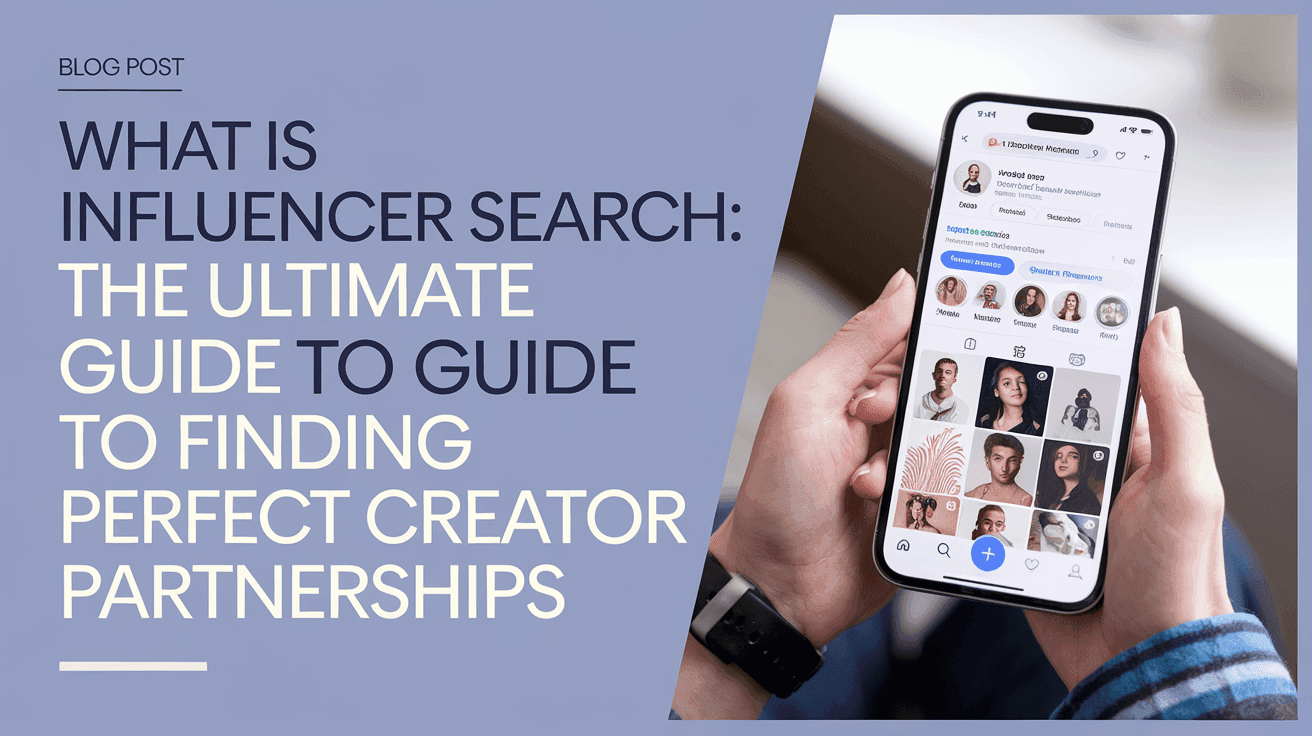 What Is Influencer Search: The Ultimate Guide to Finding Perfect Creator Partnerships