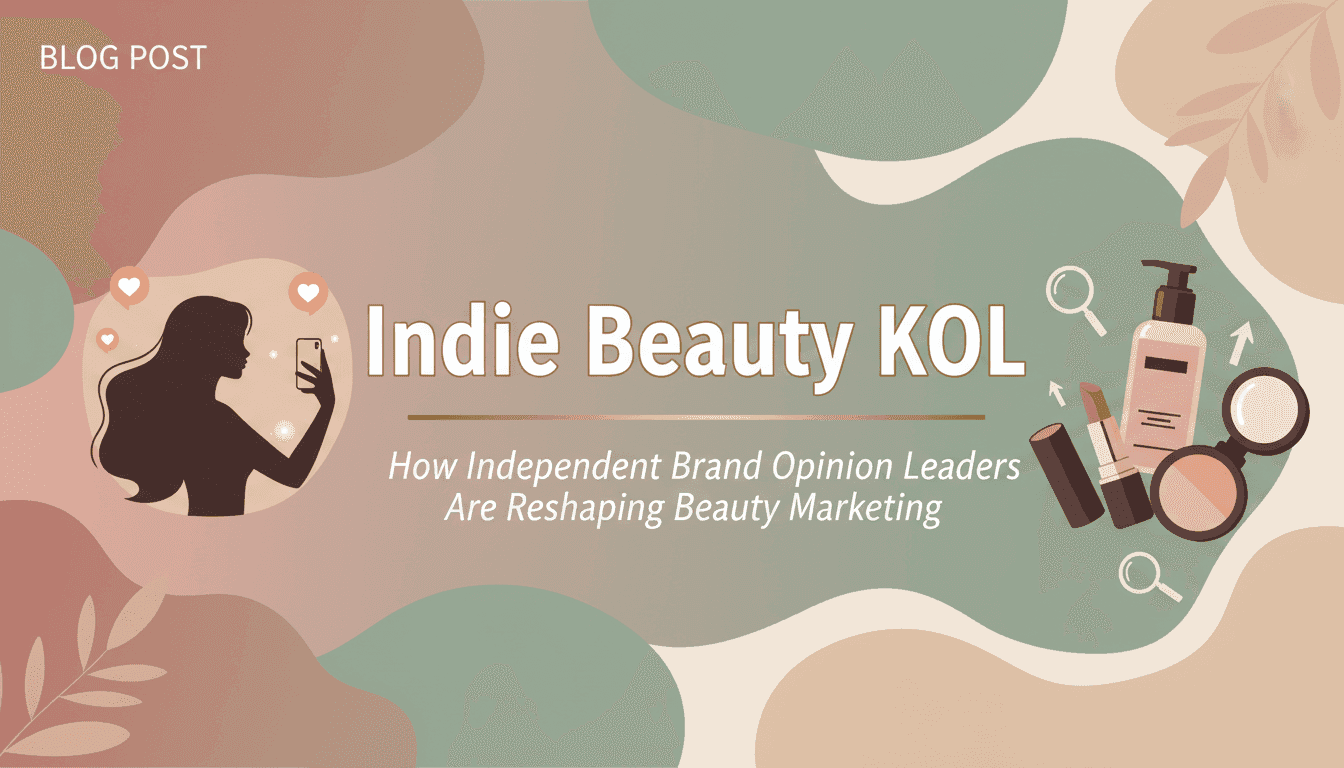 Indie Beauty KOL: How Independent Brand Opinion Leaders Are Reshaping Beauty Marketing