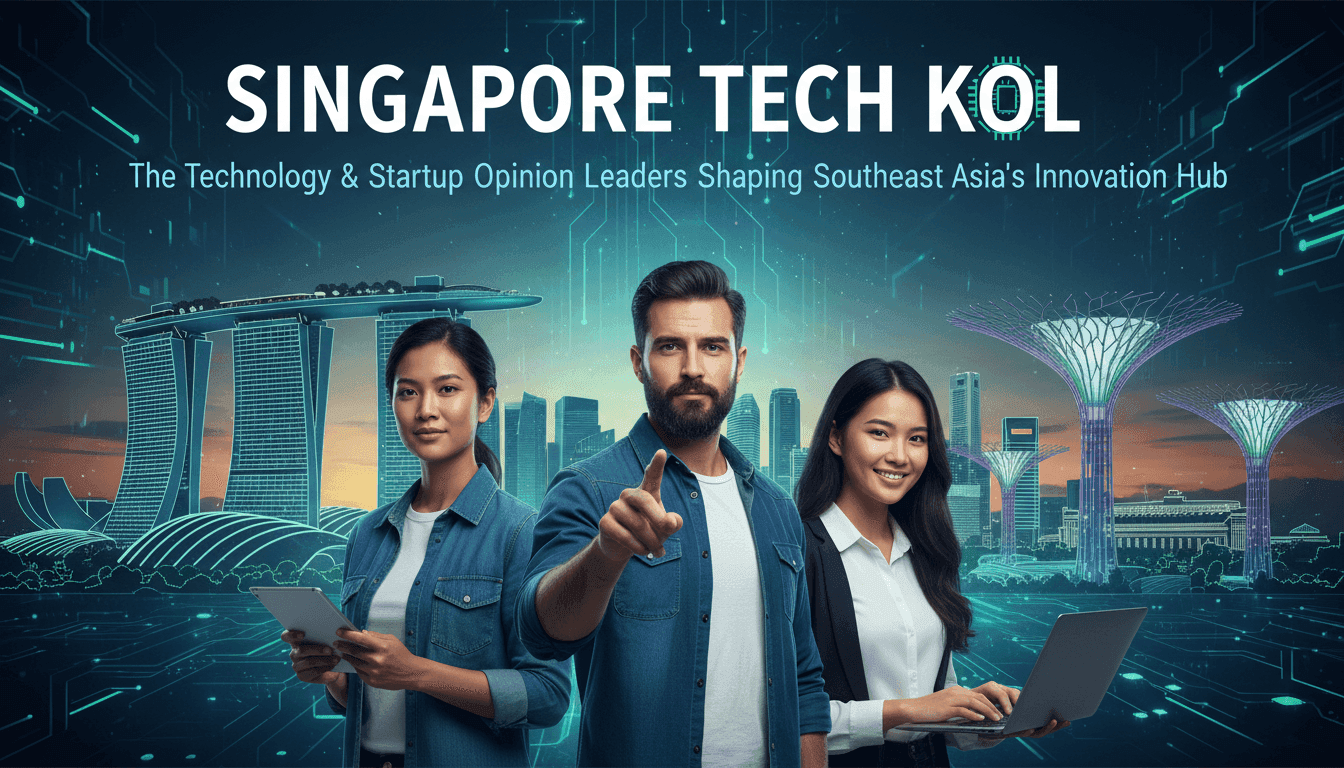 Singapore Tech KOL: The Technology & Startup Opinion Leaders Shaping Southeast Asia's Innovation Hub