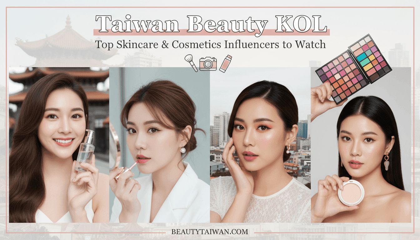 Taiwan Beauty KOL: Top Skincare & Cosmetics Influencers to Watch