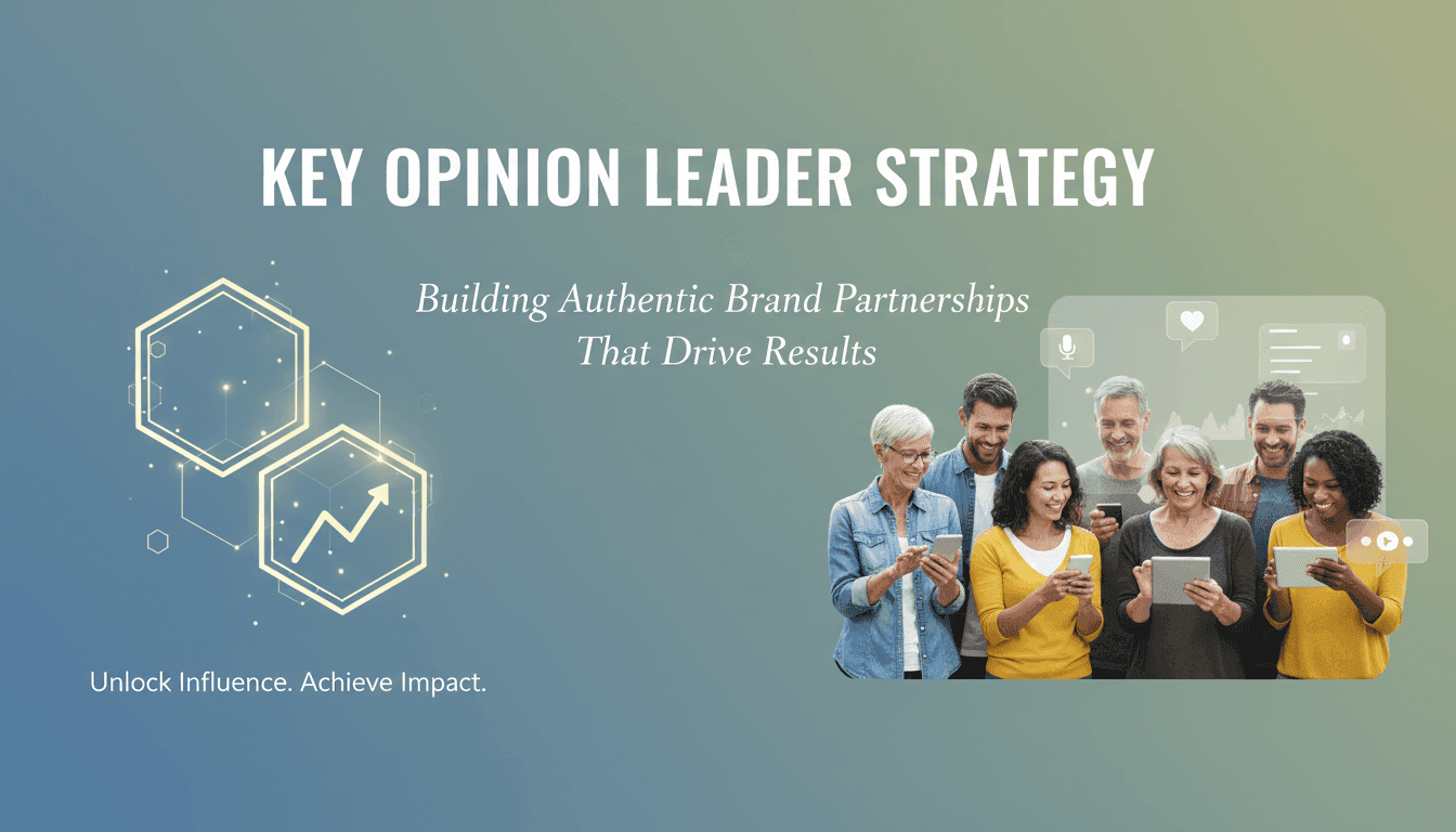 Key Opinion Leader Strategy: Building Authentic Brand Partnerships That Drive Results