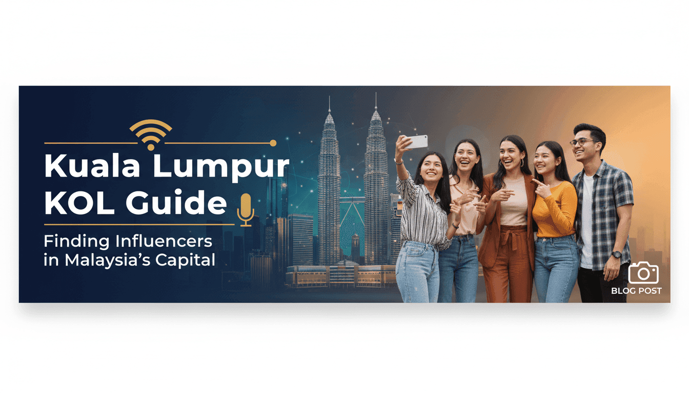 Kuala Lumpur KOL Guide: Finding Influencers in Malaysia's Capital