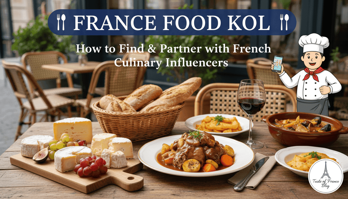 France Food KOL: How to Find & Partner with French Culinary Influencers