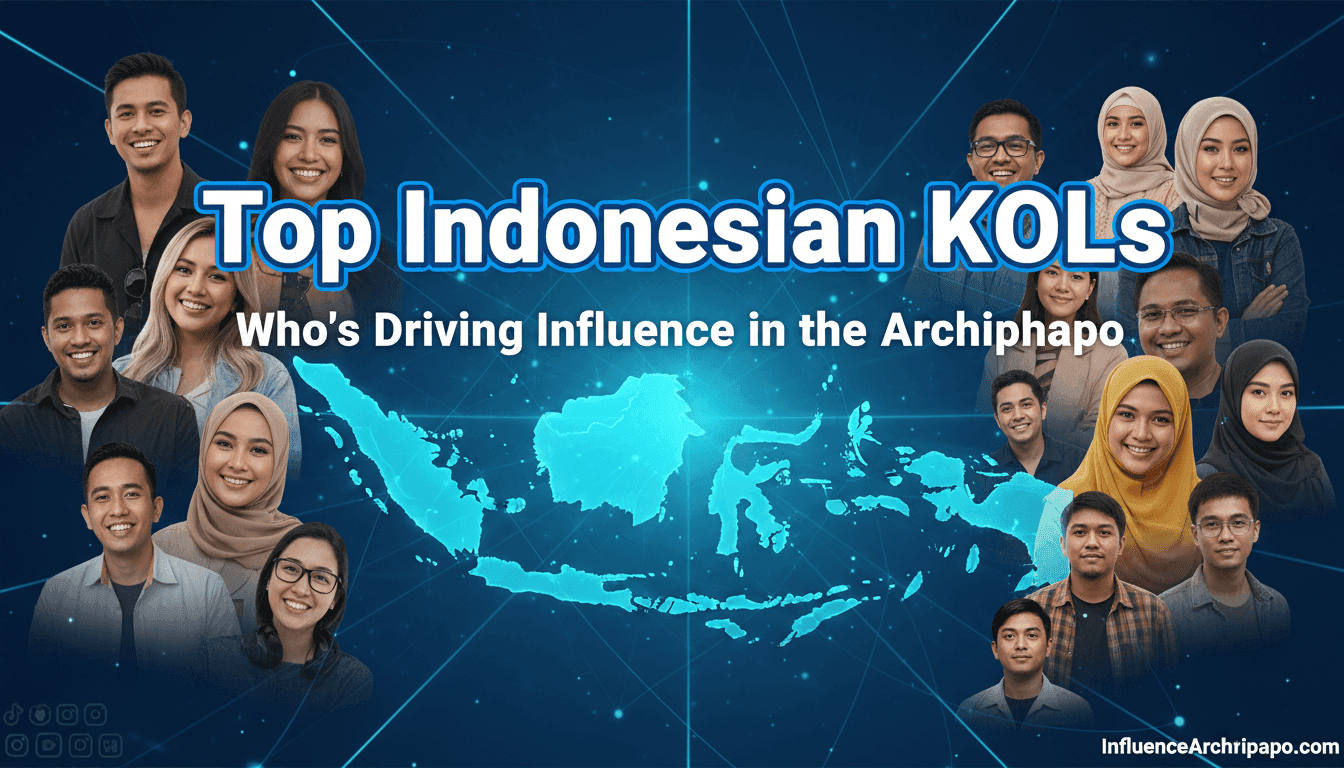 Top Indonesian KOLs: Who's Driving Influence in the Archipelago