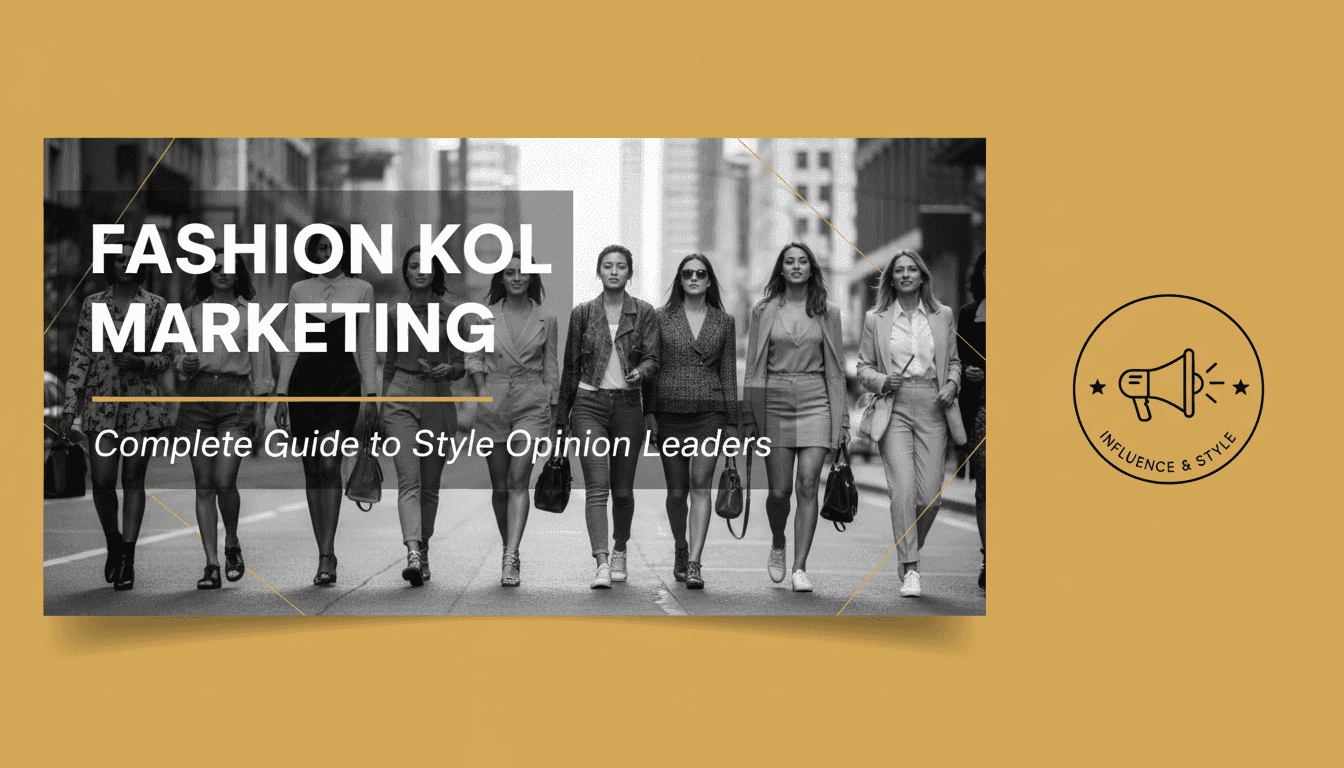 Fashion KOL Marketing: Complete Guide to Style Opinion Leaders