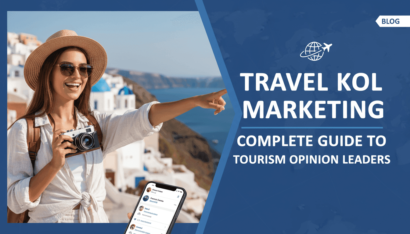 Travel KOL Marketing: Complete Guide to Tourism Opinion Leaders