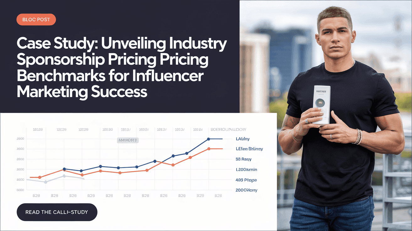 Case Study: Unveiling Industry Sponsorship Pricing Benchmarks for Influencer Marketing Success