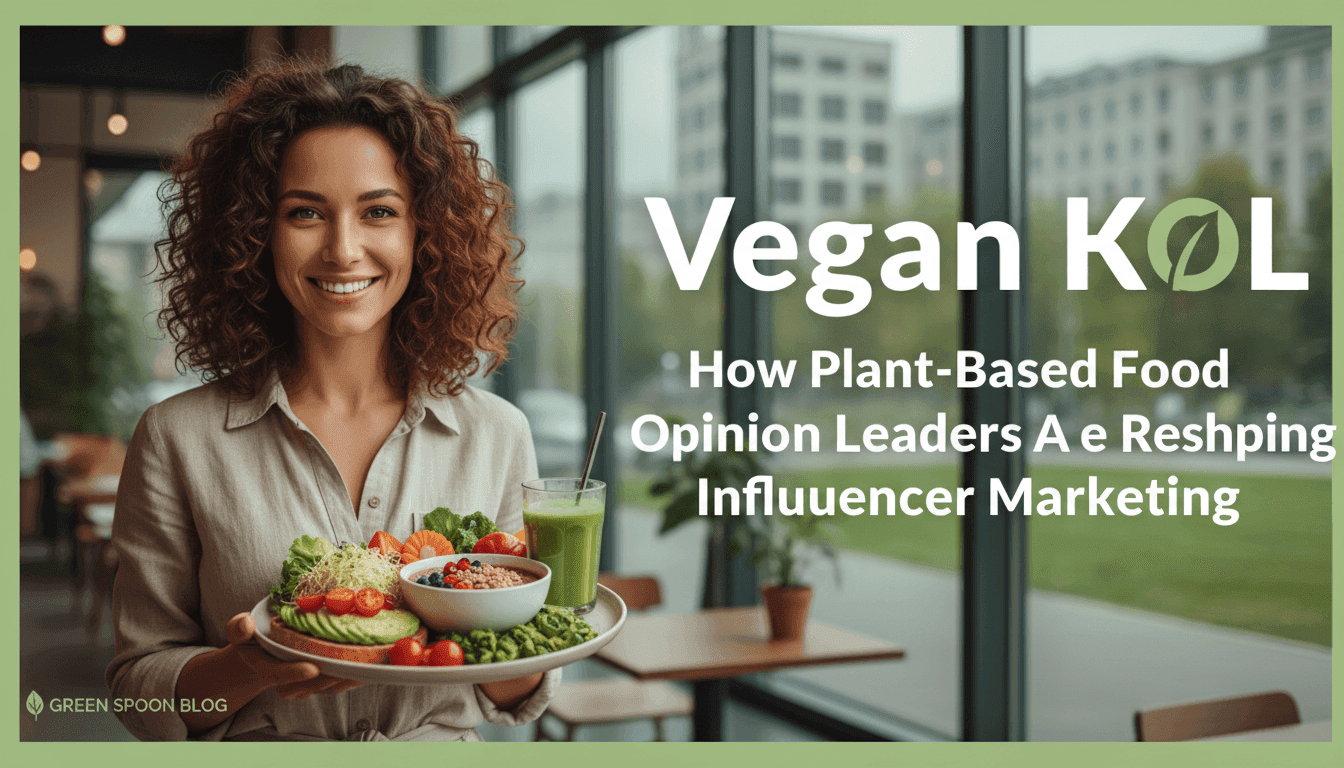 Vegan KOL: How Plant-Based Food Opinion Leaders Are Reshaping Influencer Marketing