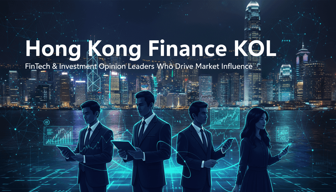 Hong Kong Finance KOL: FinTech & Investment Opinion Leaders Who Drive Market Influence