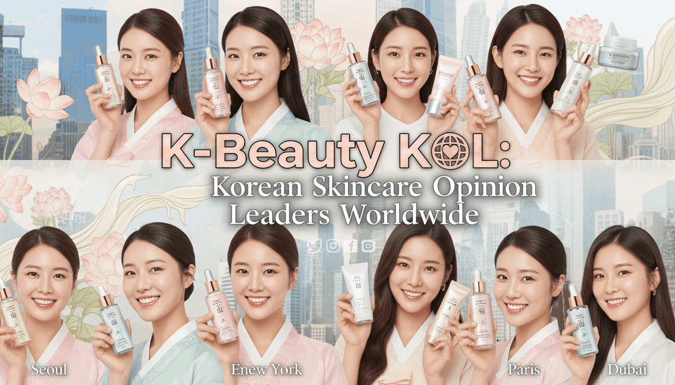 K-Beauty KOL: Korean Skincare Opinion Leaders Worldwide