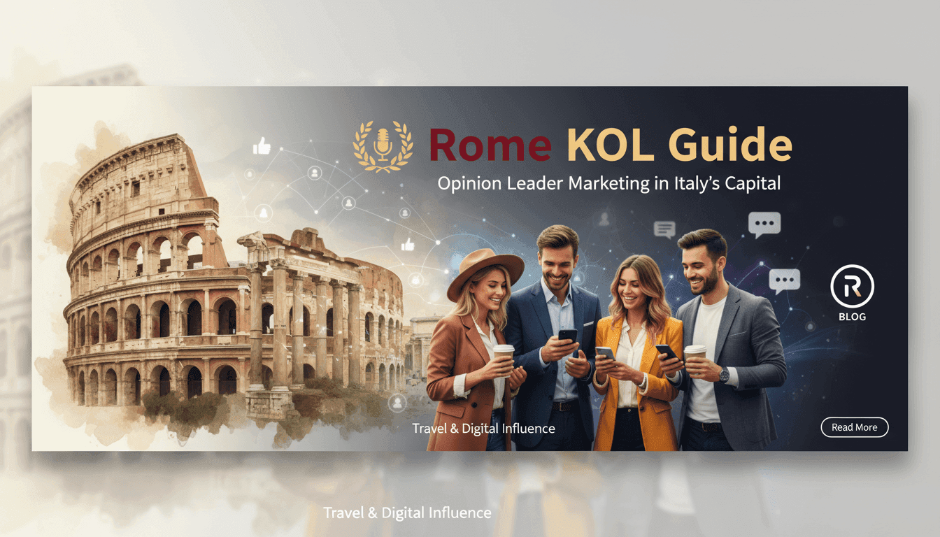 Rome KOL Guide: Opinion Leader Marketing in Italy's Capital