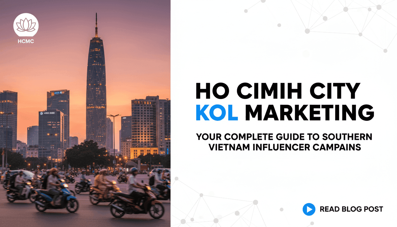 Ho Chi Minh City KOL Marketing: Your Complete Guide to Southern Vietnam Influencer Campaigns