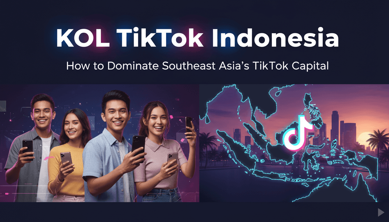 KOL TikTok Indonesia: How to Dominate Southeast Asia's TikTok Capital