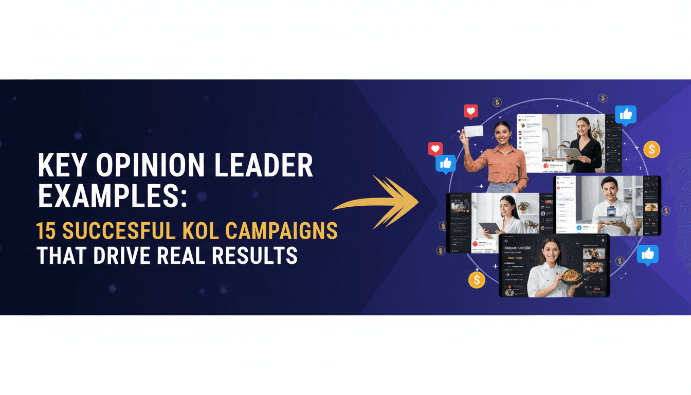 Key Opinion Leader Examples: 15 Successful KOL Campaigns That Drive Real Results