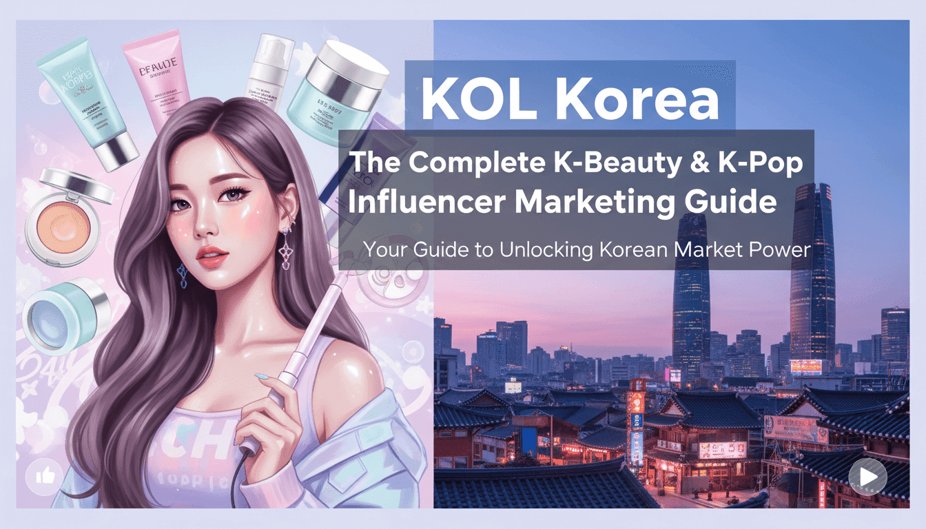 KOL Korea: The Complete K-Beauty & K-Pop Influencer Marketing Guide