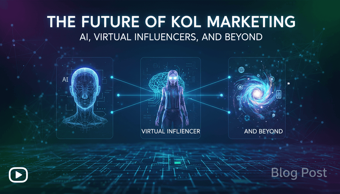 The Future of KOL Marketing: AI, Virtual Influencers, and Beyond