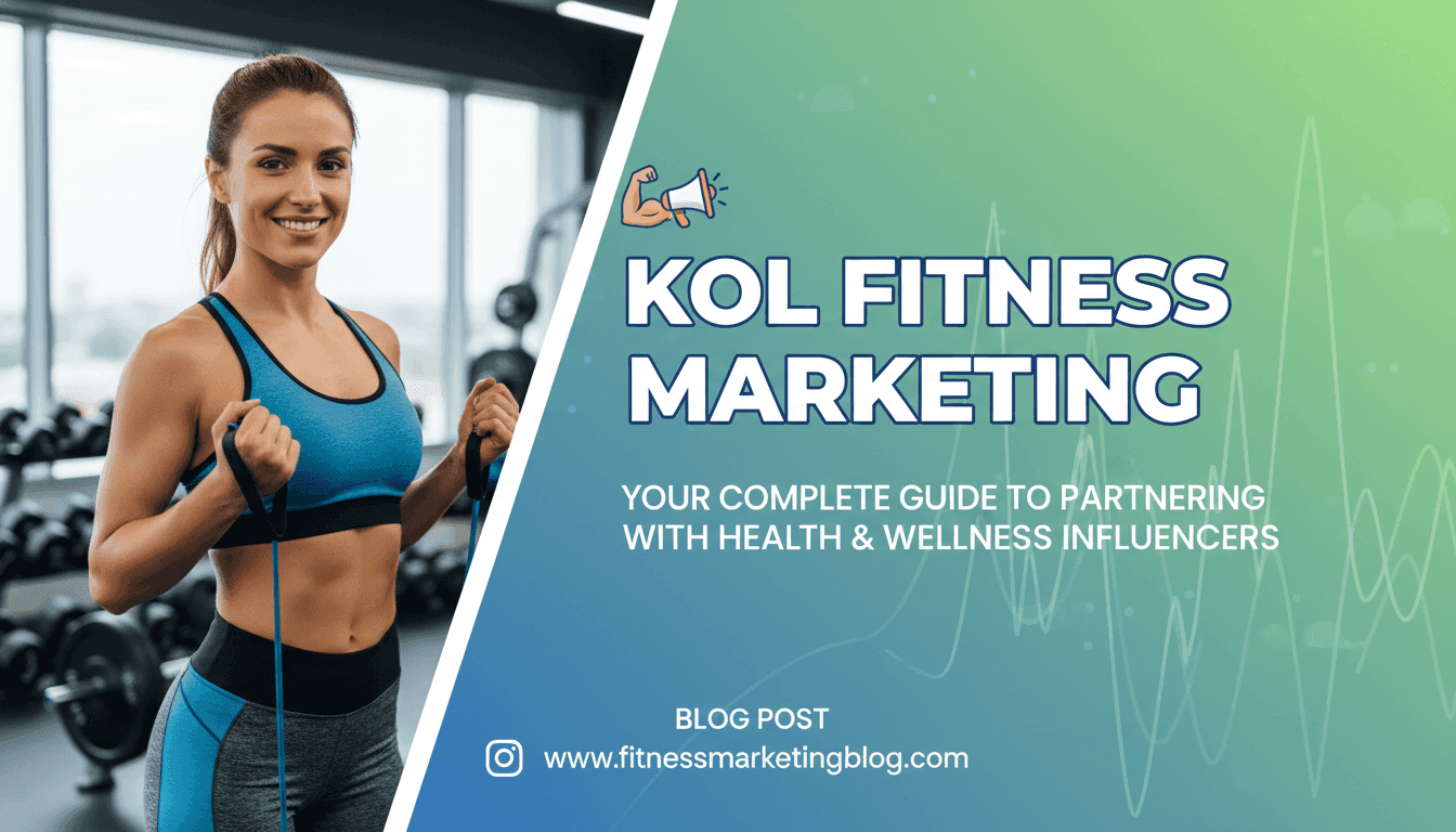 KOL Fitness Marketing: Your Complete Guide to Partnering with Health & Wellness Influencers