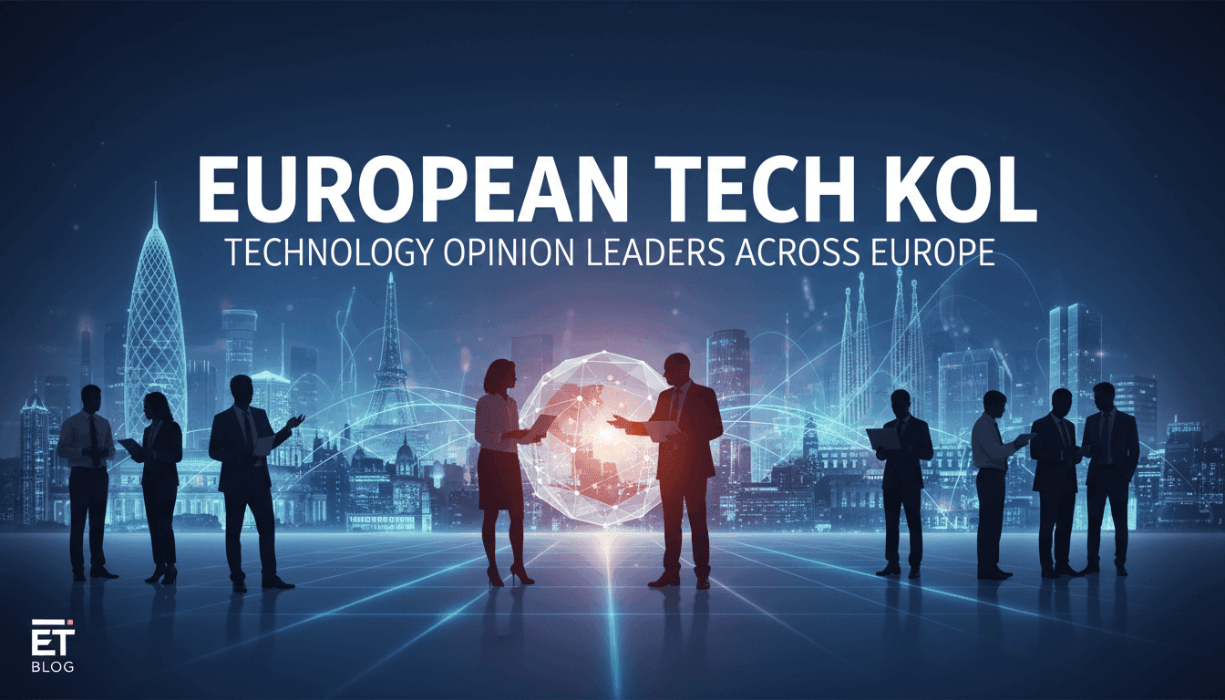 European Tech KOL: Technology Opinion Leaders Across Europe