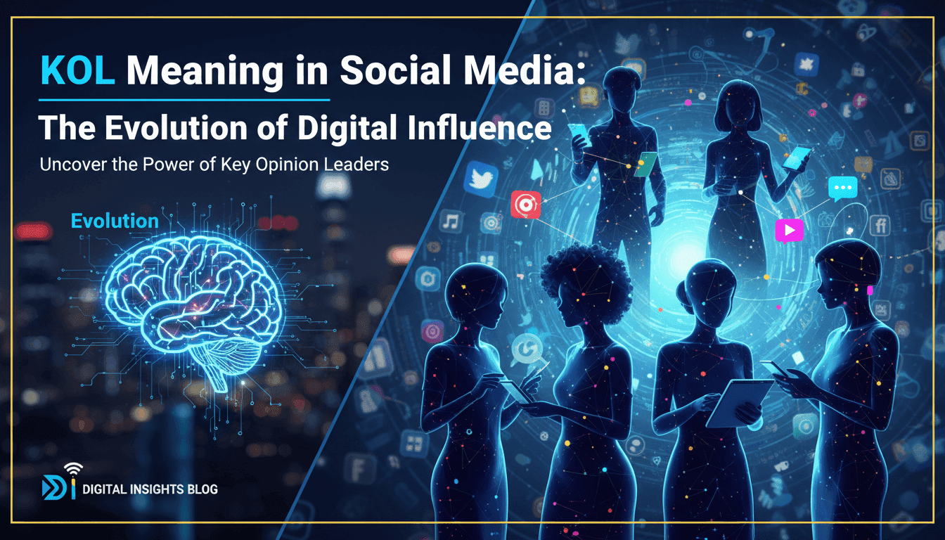KOL Meaning in Social Media: The Evolution of Digital Influence