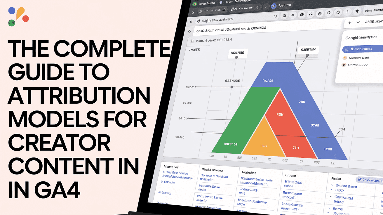 The Complete Guide to Attribution Models for Creator Content in GA4