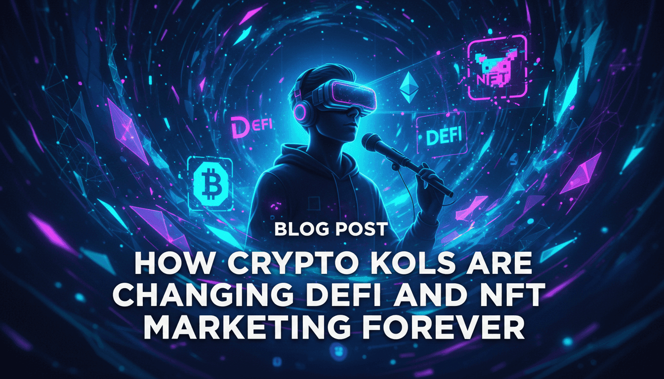 How Crypto KOLs Are Changing DeFi and NFT Marketing Forever