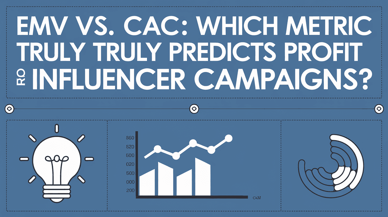 EMV vs. CAC: Which Metric Truly Predicts Profit for Influencer Campaigns?