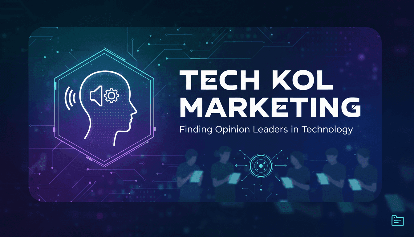 Tech KOL Marketing: Finding Opinion Leaders in Technology