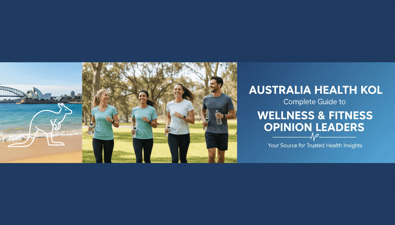 Australia Health KOL: Complete Guide to Wellness & Fitness Opinion Leaders