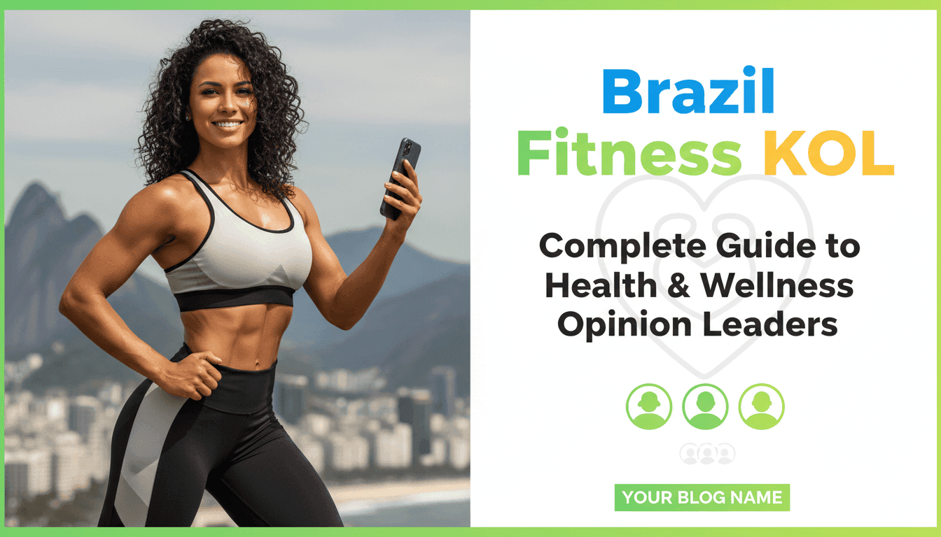 Brazil Fitness KOL: Complete Guide to Health & Wellness Opinion Leaders