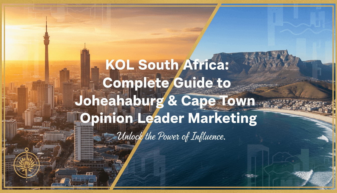 KOL South Africa: Complete Guide to Johannesburg & Cape Town Opinion Leader Marketing