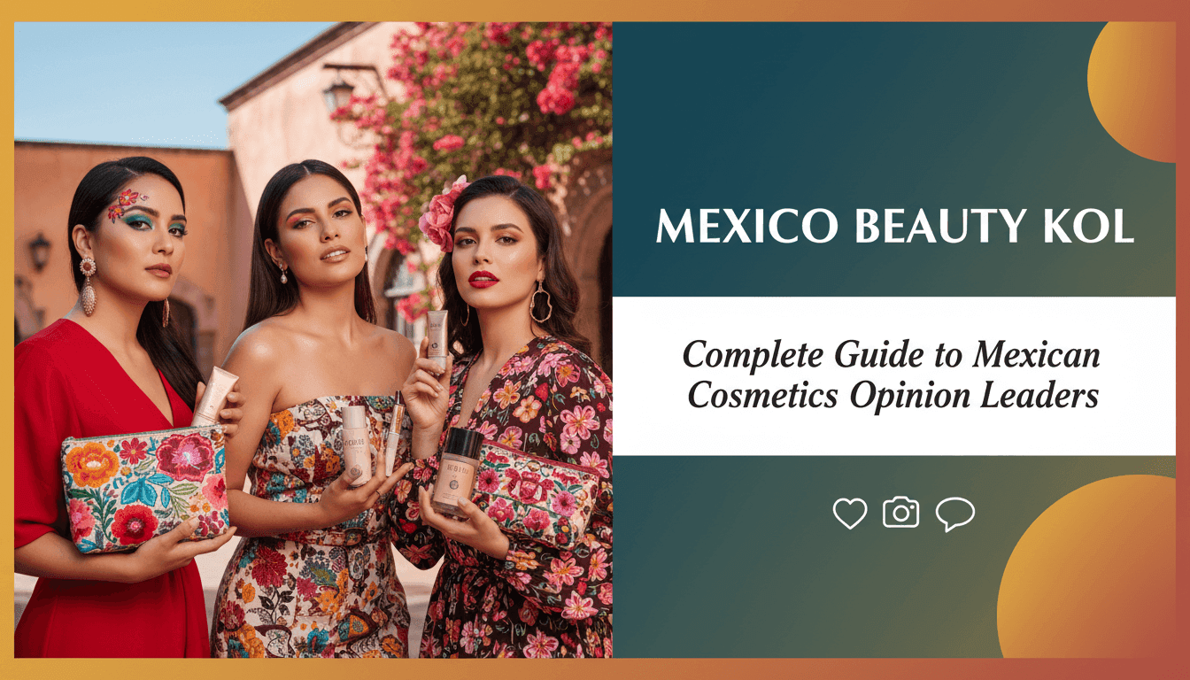 Mexico Beauty KOL: Complete Guide to Mexican Cosmetics Opinion Leaders