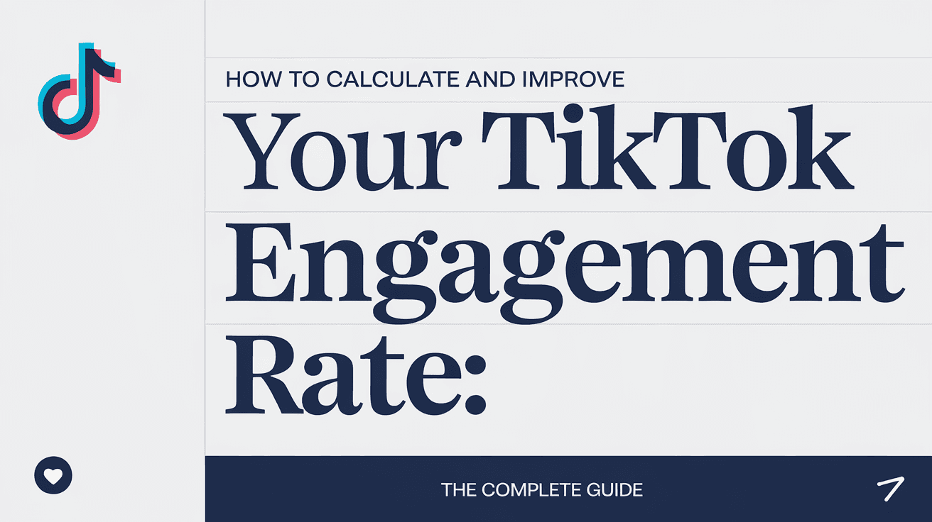How to Calculate and Improve Your TikTok Engagement Rate: The Complete Guide