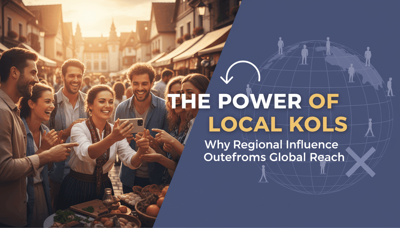 The Power of Local KOLs: Why Regional Influence Outperforms Global Reach