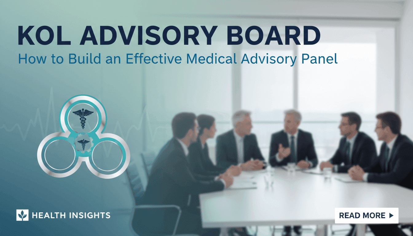 KOL Advisory Board: How to Build an Effective Medical Advisory Panel