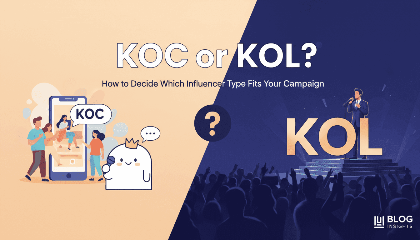 KOC or KOL? How to Decide Which Influencer Type Fits Your Campaign