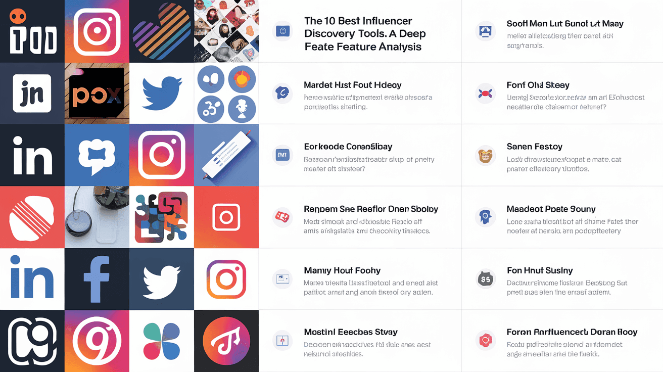 The 10 Best Influencer Discovery Tools: A Deep Feature Analysis